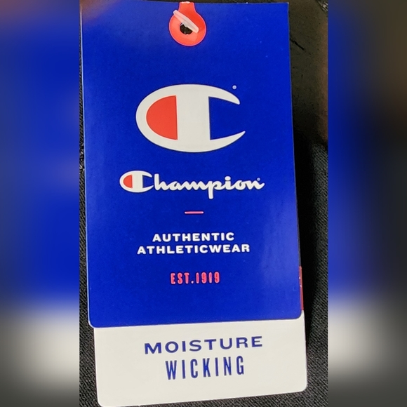 Womens Black Champion Authentic Activewear Moisture Wicking Bike Shorts, Size 2X - Picture 3 of 4